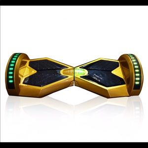 bright yellow hoverboard